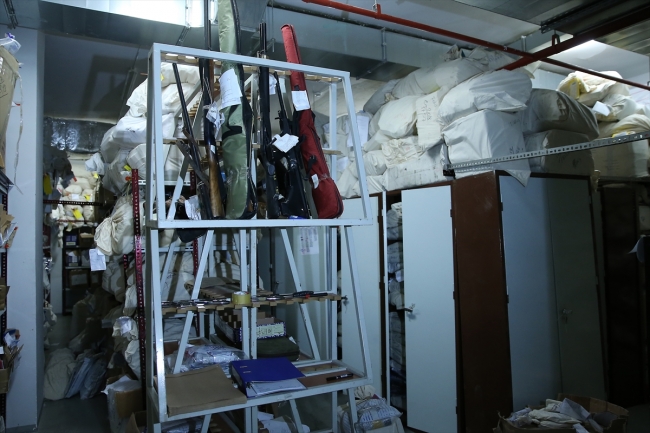 İstanbul’un adli emanet depoları binlerce delile ev sahipliği yapıyor